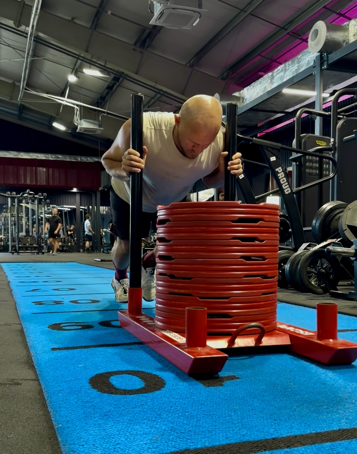 Sled push & HYROX